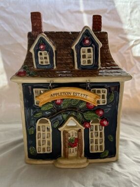 Appleton Estate Mini House figurative / Collectible Display Decor/ Candle holder